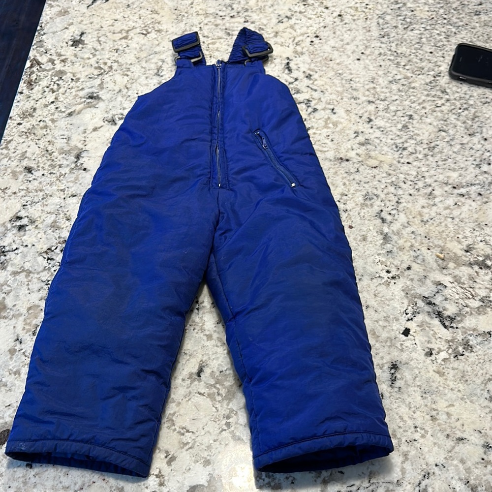 Toddler snow pants 2T royal blue